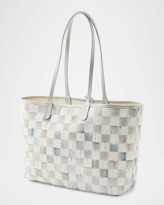 Sterling Check Marche Tote Bag, Medium